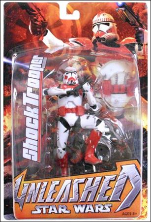 Star Wars: Unleashed figure 34 Shocktrooper (Episode III - Wal-Mart Exclusive)