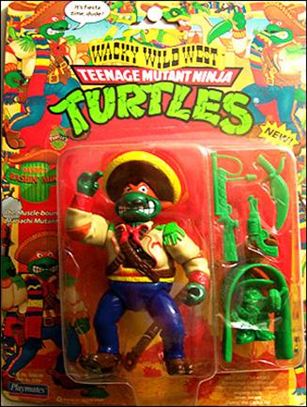 Teenage Mutant Ninja Turtles: Wacky Wild West Turtles figure 1 Bandito Bashin' Mike
