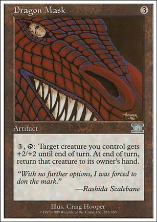 Magic the Gathering: 6th Edition (Base Set) card 283 Dragon Mask