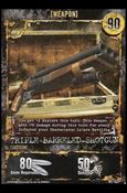 Resident Evil: Alliance (Base Set) card WE-021 Triple Barreled Shotgun (Shotgun)
