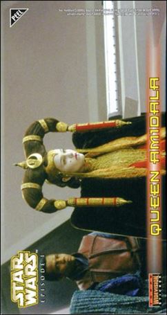 Star Wars: Episode I Widevision: Series 1 (Sticker Subset) card S6 Queen Amidala