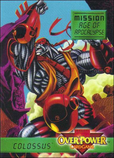 Marvel Overpower (Mission Subset) card 5 of 7 AoA Colossus