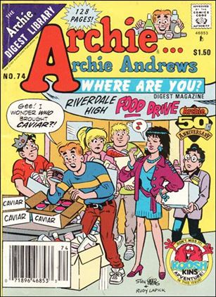 Archie…Archie Andrews, Where Are You Comics Digest Magazine issue 74