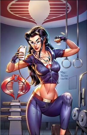 G.I. Joe: A Real American Hero issue 277-D John Royle KRS Comics Baroness Cover