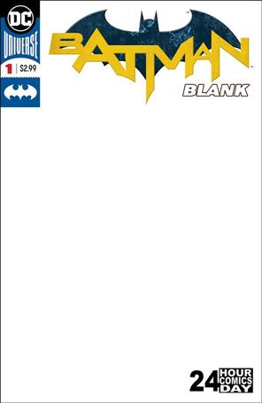Batman Blank Comic Cover Image 1
