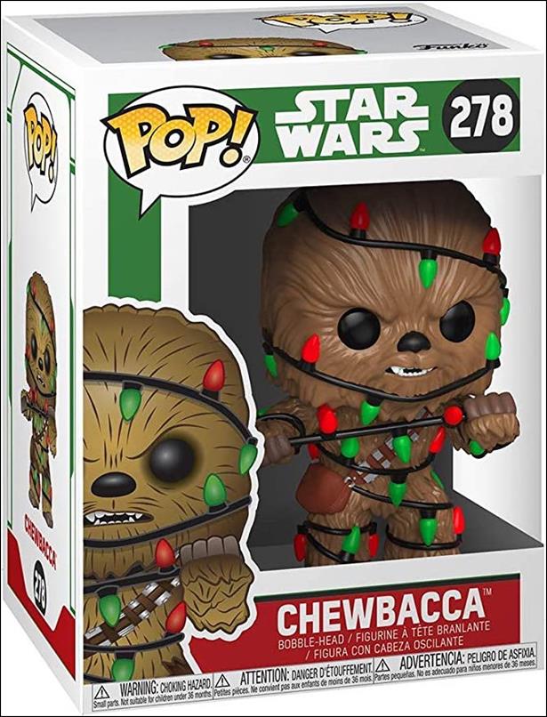 POP! Star Wars figure 278 Chewbacca (Holiday)