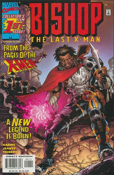 Bishop The Last X-Man issue 1 Standard Cover