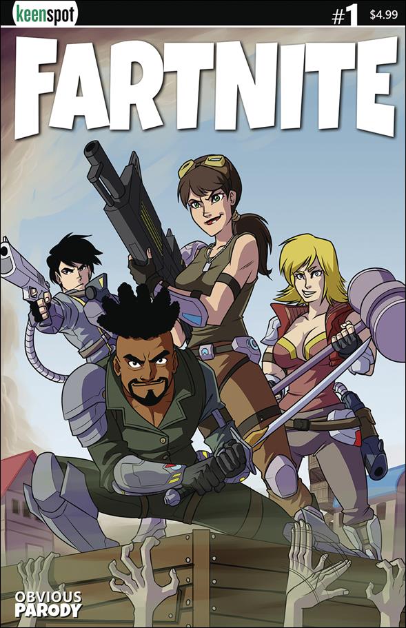 Fartnite issue 1-E "Box Art" Cover