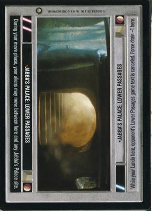 Star Wars: Jabba's Palace Sealed Deck (Base Set) card 6 Jabba's Palace: Lower Passages
