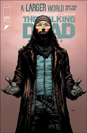 Walking Dead Deluxe issue 93 David Finch Cardstock Cover