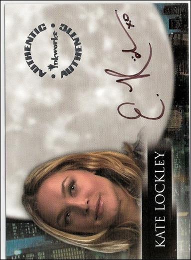 Angel: Season One (Autograph Subset) card A4 Elizabeth Rohm as Kate Lockley