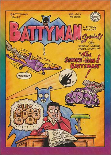 Defective Comics (Base Set) card 13 Battyman #47