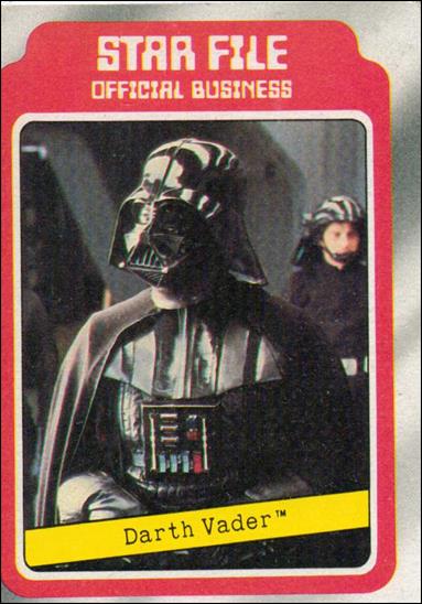 Star Wars: The Empire Strikes Back: Series 1 (Base Set) card 10 Darth Vader