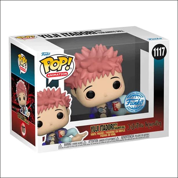 POP! Animation figure 1117 Yuji Itadori with Tsukamoto Doll