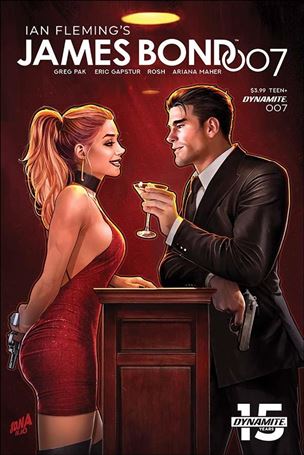 James Bond 007 issue 7-C David Nakayama Cover