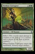 Magic the Gathering: Mirrodin Besieged (Base Set) card 94 Viridian Corrupter