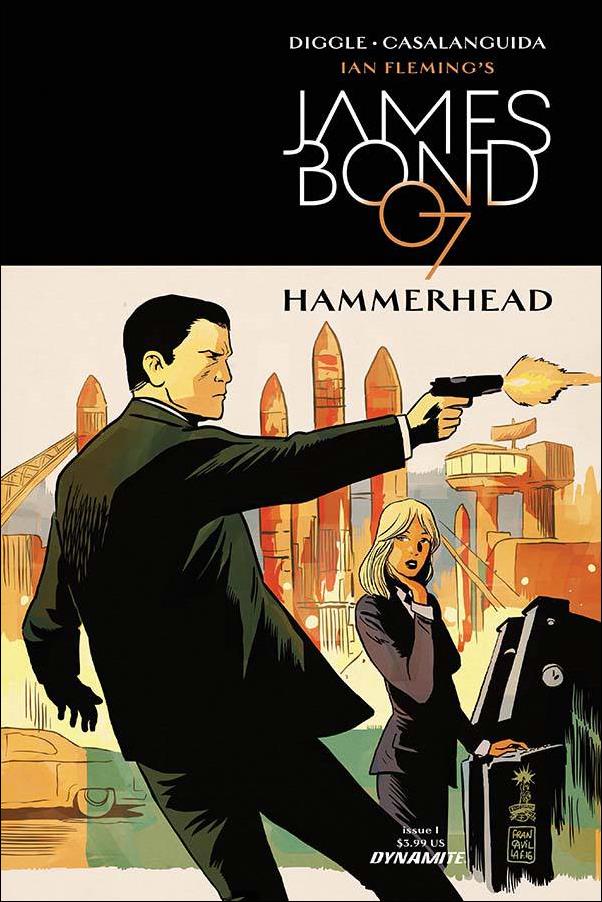 James Bond: Hammerhead issue 1 Francesco Francavilla Cover