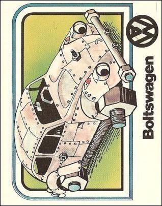 Crazy Cars  (Base Set) card 2 Boltswagon