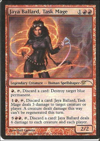 Magic the Gathering: Resale Promos (Promo) card A1 2007 Jaya Ballard, Task Mage