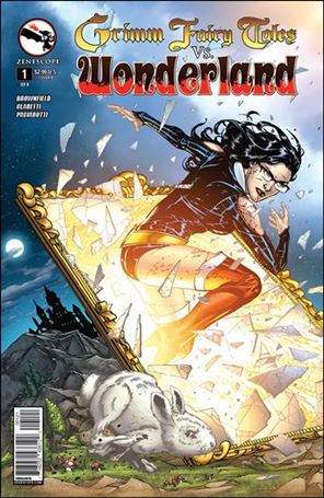 Grimm Fairy Tales Vs. Wonderland issue 1-B Drew Edward Johnson Cover
