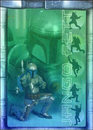 Star Wars: Attack of the Clones (Prismatic Foil Subset) card 3 Jango Fett