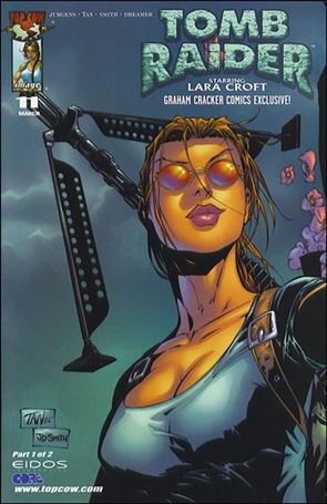 Tomb Raider: The Series issue 11-B Graham Cracker Comics Cover w/COA 1/2500