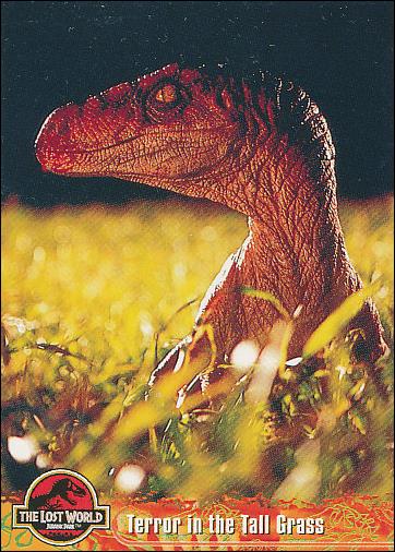 Lost World: Jurassic Park (Base Set) card 28 Terror in the Tall Grass