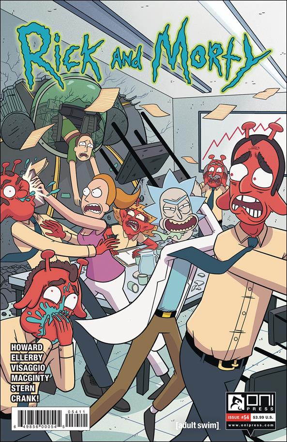 Rick and Morty (2015) issue 54 Marc Ellerby Cover