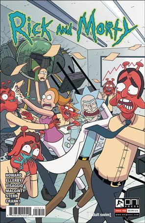 Rick and Morty (2015) issue 54 Marc Ellerby Cover