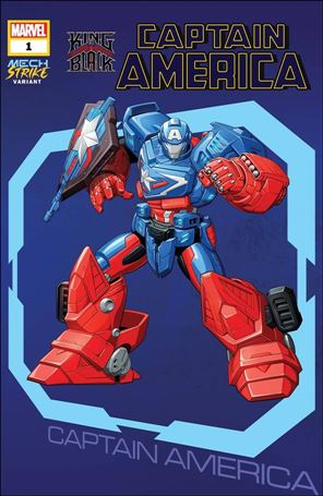 King in Black: Captain America issue 1-C Patrick Brown Avengers Mech Strike Cover