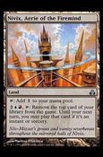 Magic the Gathering: Guildpact (Base Set) card 160 Nivix, Aerie of the Firemind