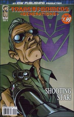Transformers: Generations issue 2-B Nick Roche Cover