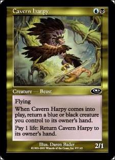 Magic the Gathering: Planeshift (Base Set) card 97 Cavern Harpy