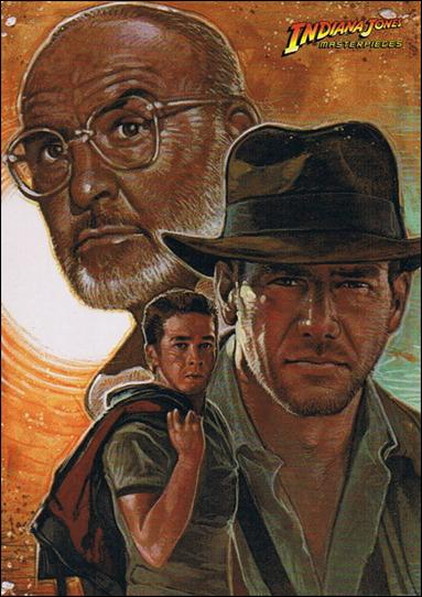 Indiana Jones Masterpieces (Base Set) card 41 Woman Enough for Indy