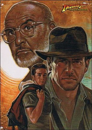 Indiana Jones Masterpieces (Base Set) card 41 Woman Enough for Indy