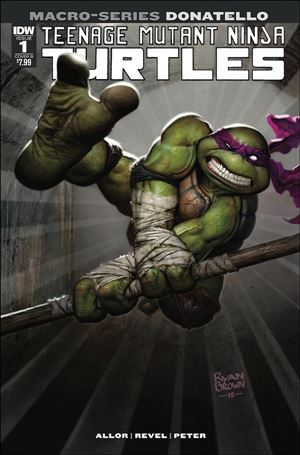 Teenage Mutant Ninja Turtles Macro-Series issue 1-B Ryan Brown Cover