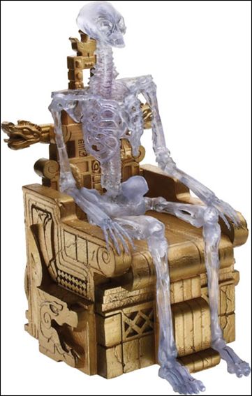 Indiana Jones Basic 3 3/4" Action Figures  figure 22 Crystal Skeleton (w/ Throne)