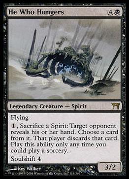 Magic the Gathering: Champions of Kamigawa (Base Set) card 114 He Who Hungers