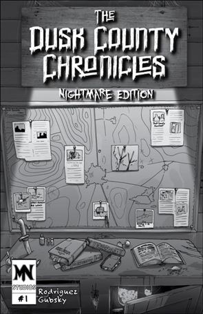 Dusk County Chronicles issue 1-E Roman Gubskii Black and White Nightmare Edition