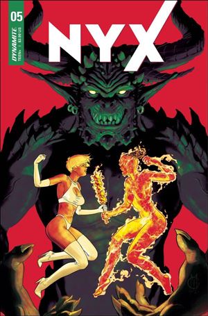 Nyx (2021) issue 5-D Giuseppe Matteoni Cover
