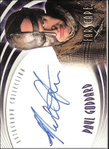 Farscape: Season Three (Autograph Subset) card A13 Paul Goddard