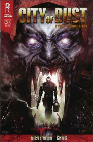 City of Dust  issue 3-B Clint Langley Cover