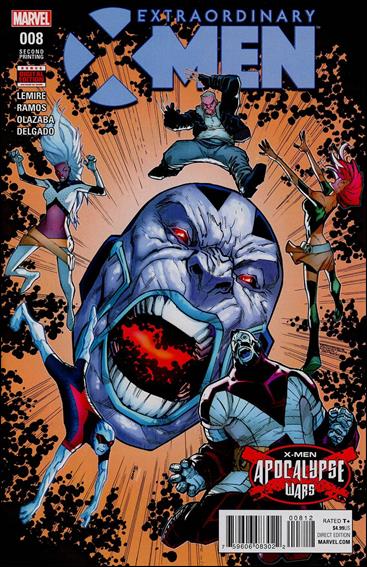 Extraordinary X-Men issue 8-F Humberto Ramos Cover (2nd Printing)