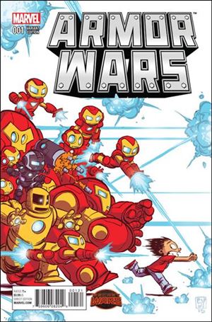 Armor Wars issue 1-F Skottie Young Baby Cover