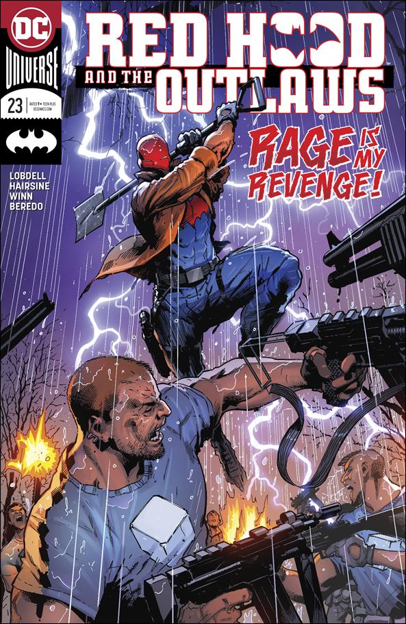 Red Hood and the Outlaws (2016) issue 23 Trevor Hairsine Cover