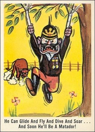 Weird-Ohs (Base Set) card 59 He can Glide and Fly and Dive and Soar...