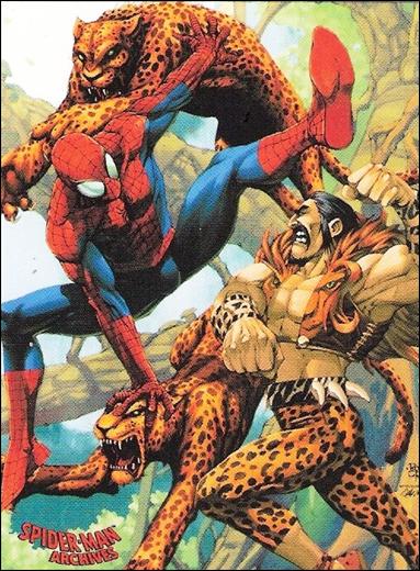 Spider-Man Archives (Base Set) card 43 Spider-Man vs. Kraven