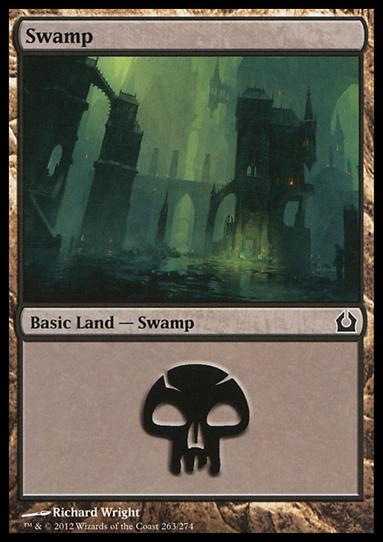 Magic the Gathering: Return to Ravnica (Base Set) card 263 Swamp