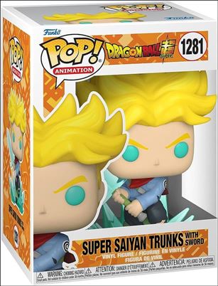 POP! Animation figure 1281 Super Saiyan Trunks with sword 