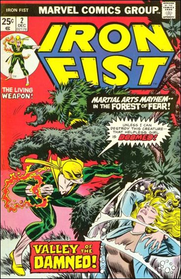 Iron Fist 2 A, Dec 1975 Comic Book by Marvel